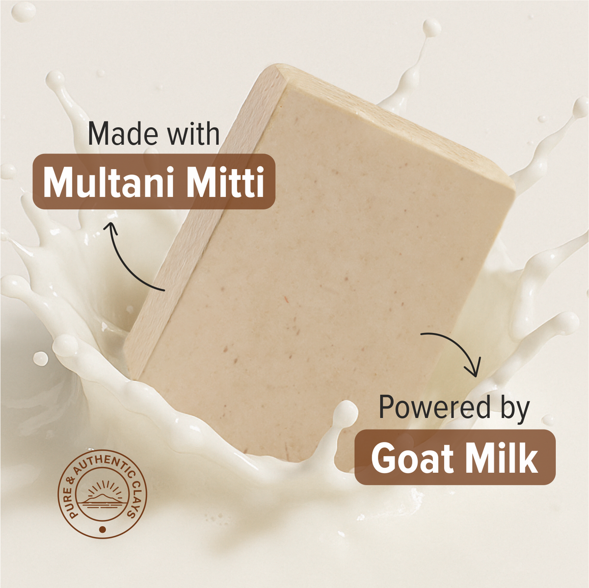 Multani Mitti Goat Milk Handmade Soap