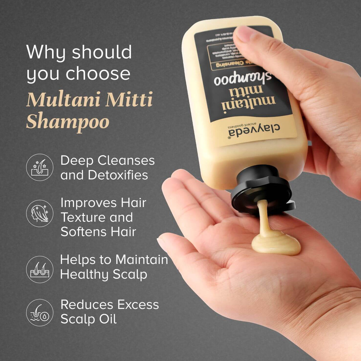Multani Mitti Shampoo (250 ml)