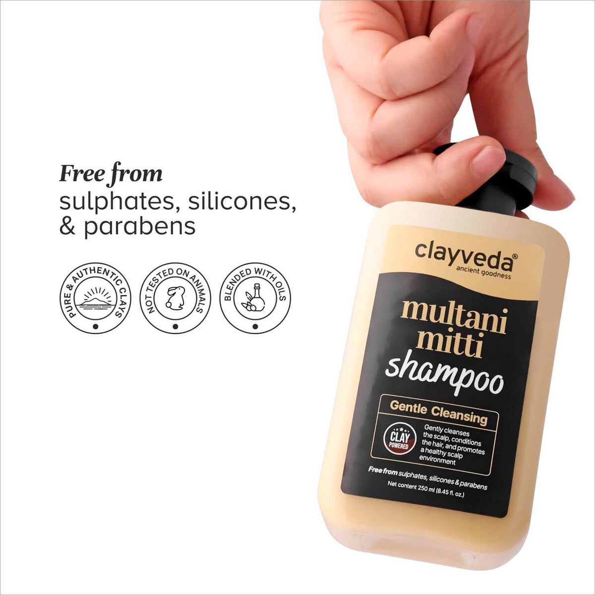 Multani Mitti Shampoo (250 ml)