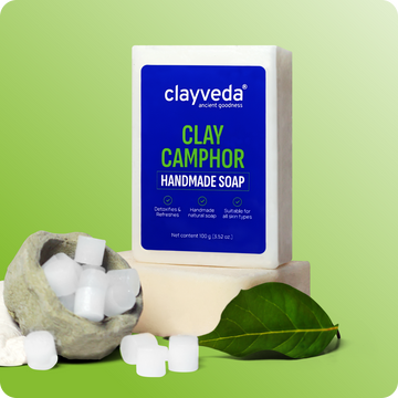 Clay Camphor Handmade Soap