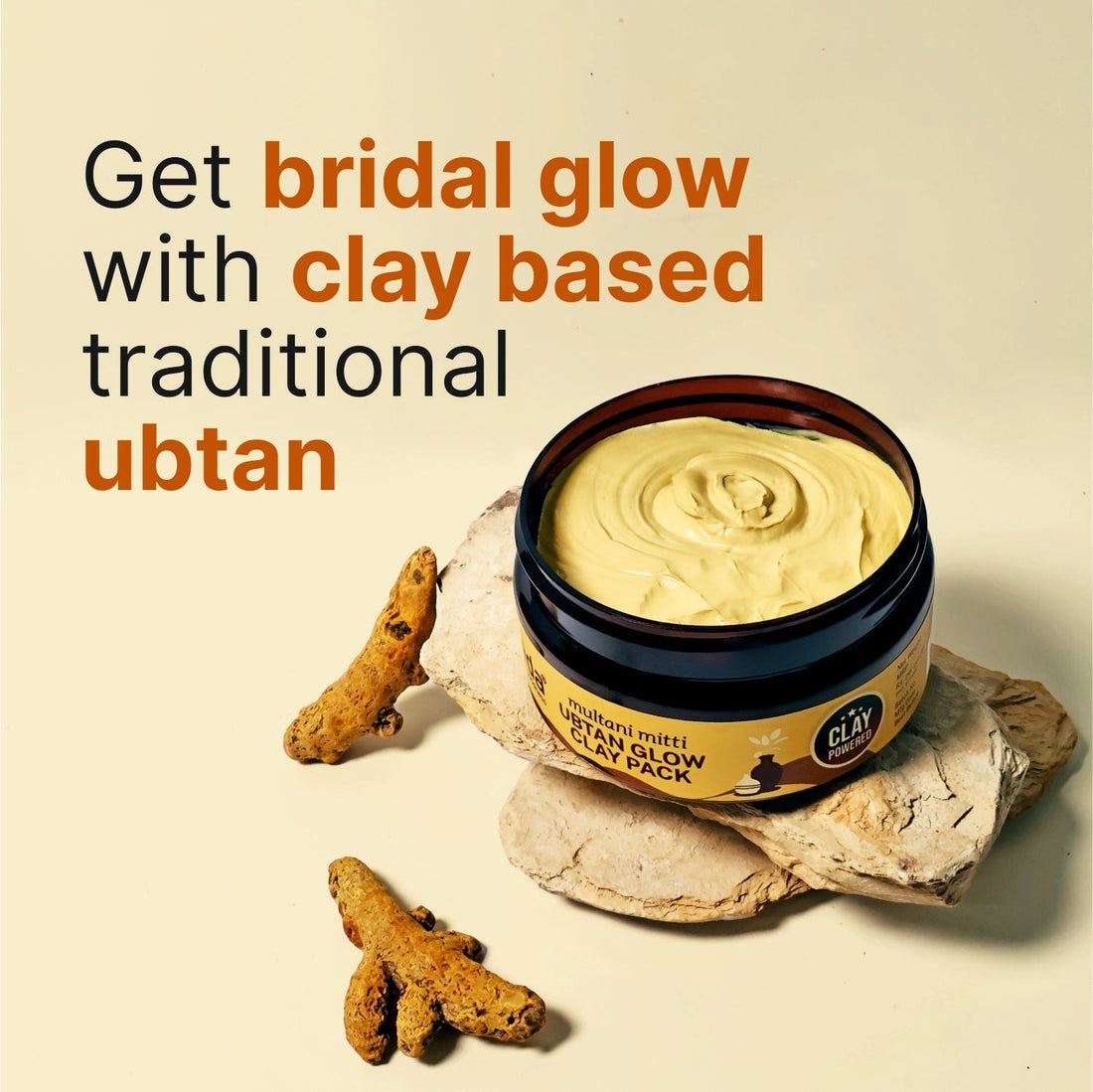 Clay powered Ubtan Face Pack (150 gms)