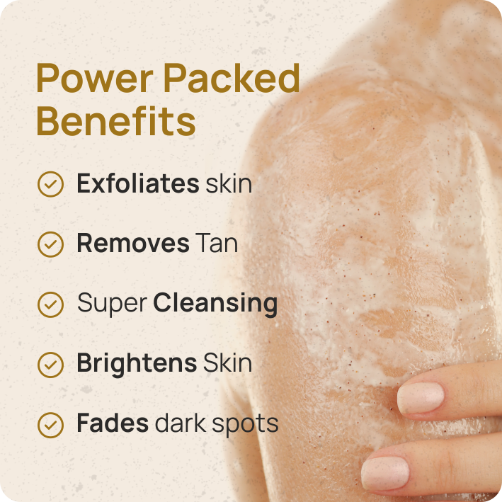 Multani Mitti Scrub Soap (125 gms)