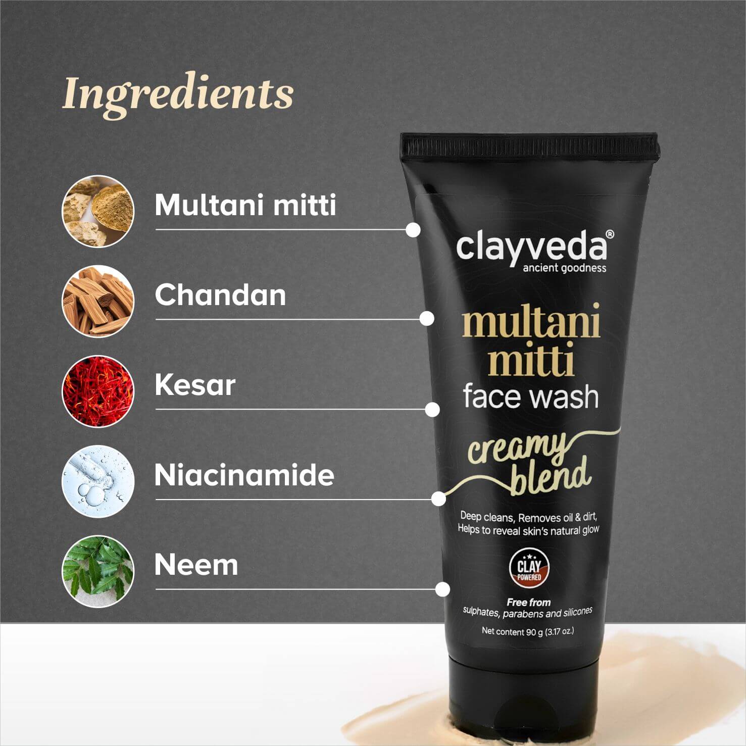Multani Mitti Creamy Blend Face Wash