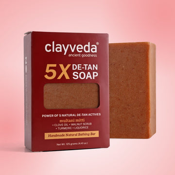 Multani Mitti 5X Detan Handmade Soap (125 gms)