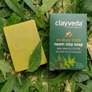 Multani Mitti Neem Clay Handmade Soap