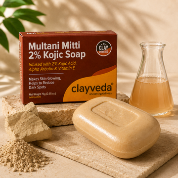 Clayveda Multani Mitti Kojic Soap 75 gms