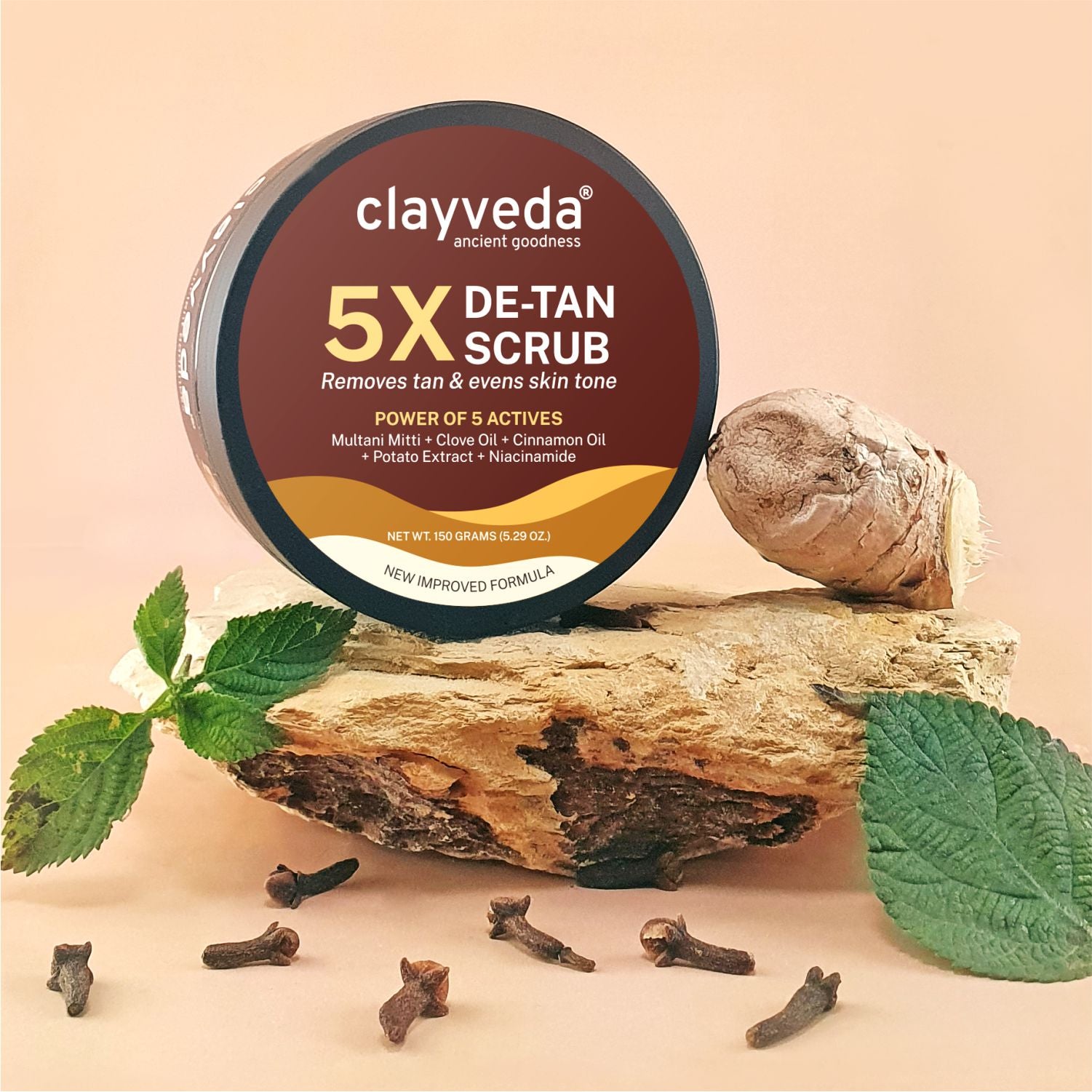 5X Detan Scrub - Clay based scrub